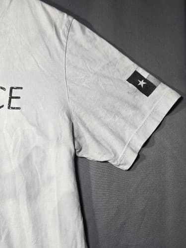 Sacrifice #GotYourSix Military Support Graphic T-Shirt White Size XL - Thumbnail 3