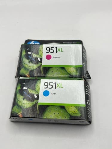 NEW Genuine HP 951 Ink Cartridges Lot of 2 – Dates Apr 2024 & Nov 2023