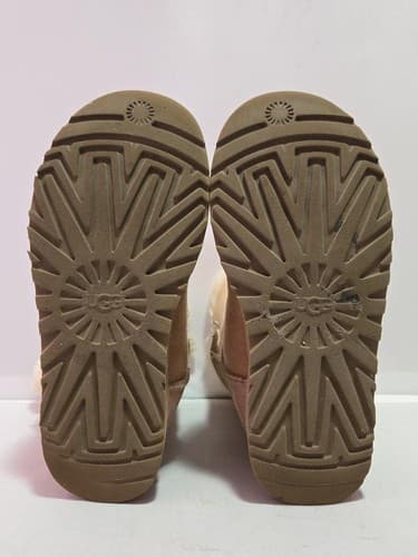 UGG Bailey Button II Size 6 Brown Casual Outdoor Suede Sheepskin Boots #E55e - Thumbnail 6