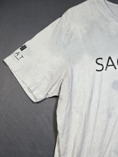 Sacrifice #GotYourSix Military Support Graphic T-Shirt White Size XL - Thumbnail 2