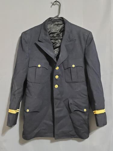 ASU Coat Mens Service Jacket Dress Army Black Size: (31 Regular) #10v
