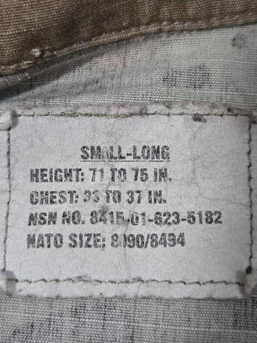 OCP Multicam Jacket Small/Long NSN:8415-01-623-5182 #E27e - Thumbnail 7