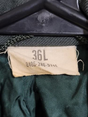 ASU Coat Men's Service Jacket Dress Army Green Size: (36/L) #11v - Thumbnail 2