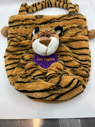 Plush Appeal LLC Home of Mardi Gras Plush, NOLA Stuffed Animal Go Tigers Bag