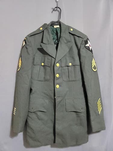 ASU Coat Men's Service Jacket Dress Army Green Size: (36/L) #11v