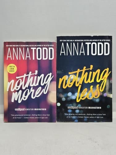 Anna Todd Landon Series Book Set Nothing More and Nothing Less Paperback