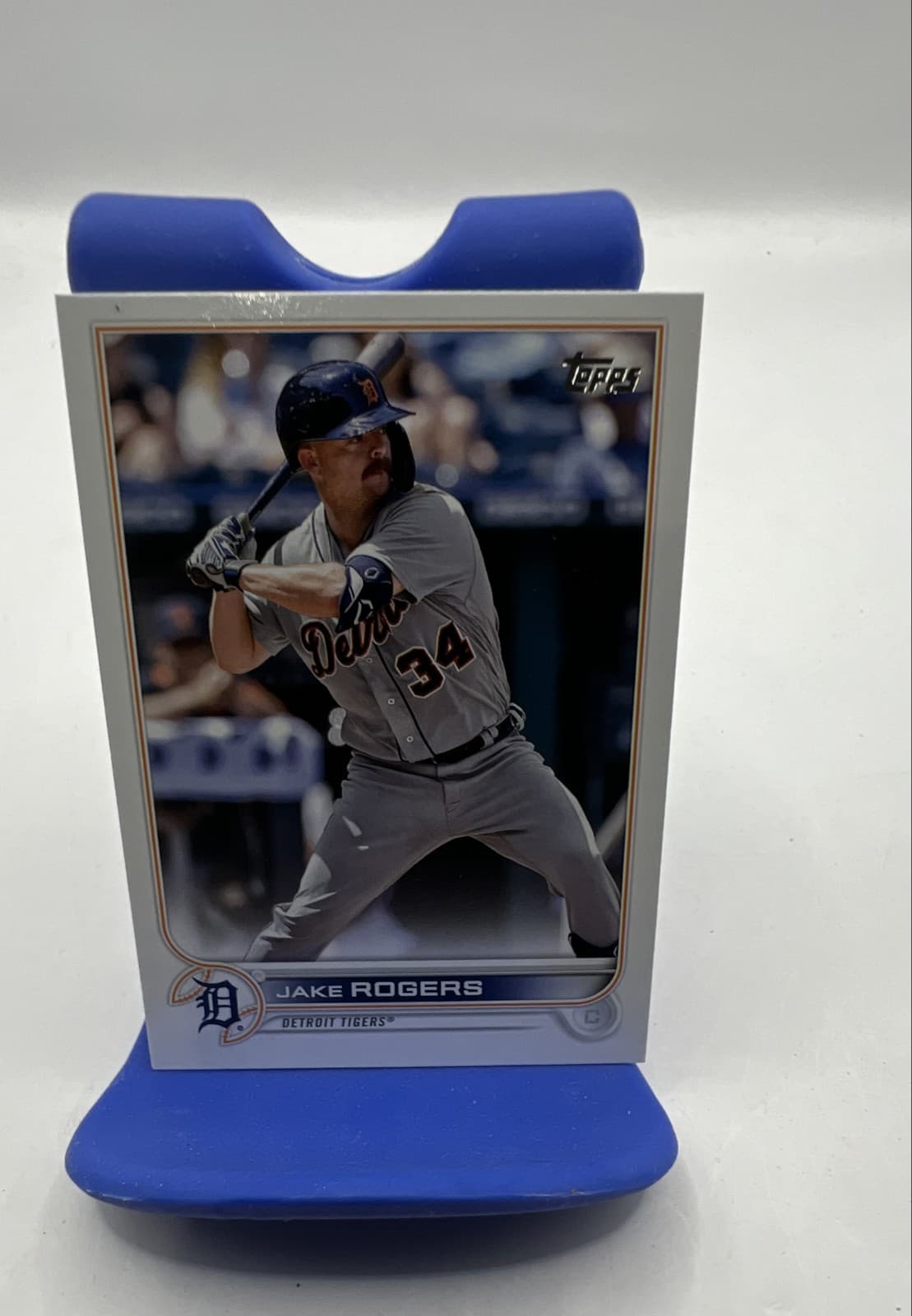 2022 Topps Series 1 - Jake Rogers #198 Advanced Stats Back /300 (22)