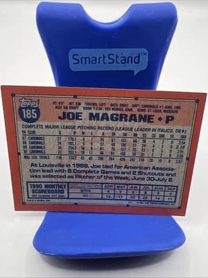 1991 Topps - Joe Magrane #185 (16) - Thumbnail 3