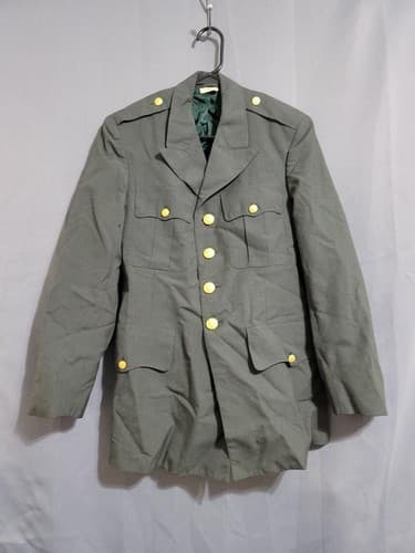 Vintage US Marines Jacket Military Service Dress Uniform Size: 36/R #29u