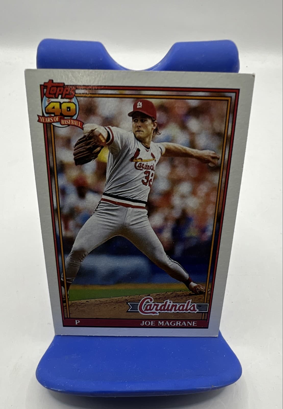 1991 Topps - Joe Magrane #185 (16)