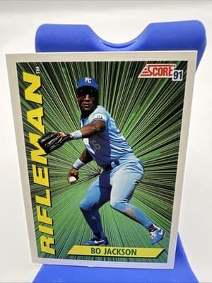 1991 Score - Bo Jackson #412 (19) - Thumbnail 2