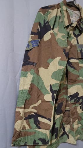 BDU Hot Weather Jacket Dated 2001 Small/Long #57m - Thumbnail 4