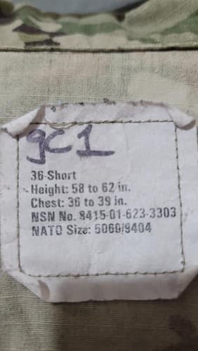 OCP Multicam Jacket 36 Short Female #1a - Thumbnail 6