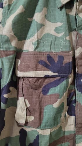 BDU Hot Weather Jacket Dated 2001 Small/Long #57m - Thumbnail 2