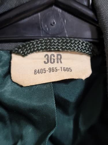 Vintage US Marines Jacket Military Service Dress Uniform Size: 36/R #29u - Thumbnail 2