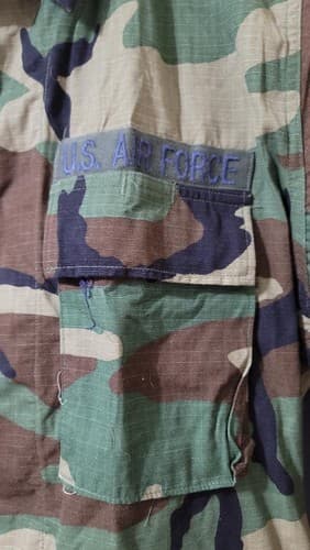 BDU Hot Weather Jacket Dated 2001 Small/Long #57m - Thumbnail 3