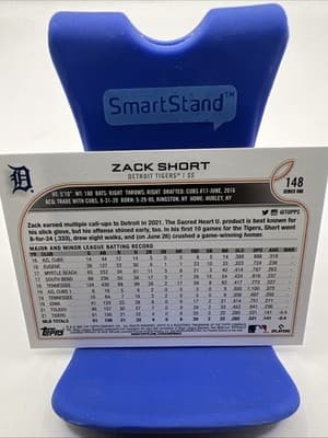 2022 Topps Series 1 - Zack Short #148 (RC) (20) - Thumbnail 3