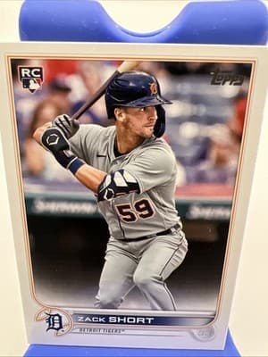 2022 Topps Series 1 - Zack Short #148 (RC) (20) - Thumbnail 2