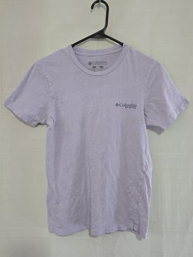 Columbia Sportswear Men's Blue Short Sleeve T-Shirt Size Small Logo Graphic VGC