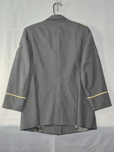 USGI Military Army ASU Service Coat Dress Blue Jacket Women's 10 MP #T42t - Thumbnail 7