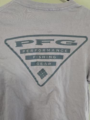 Columbia Sportswear Men's Blue Short Sleeve T-Shirt Size Small Logo Graphic VGC - Thumbnail 4
