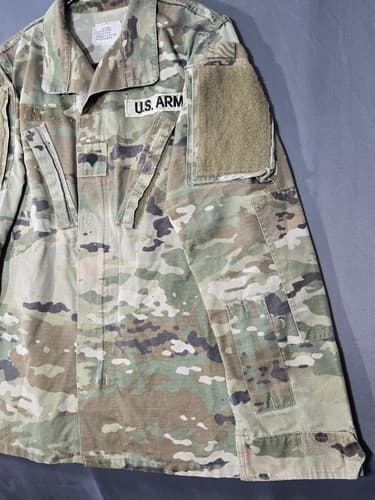 USGI Army OCP Scorpion W2 Uniform Coat Jacket 36R Regular 8415-01-623-3304 #T43t - Thumbnail 3