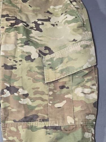 Military Army OCP Scorpion W2 Uniform Trousers 35 Short 8415-01-623-3403 #T45t - Thumbnail 5