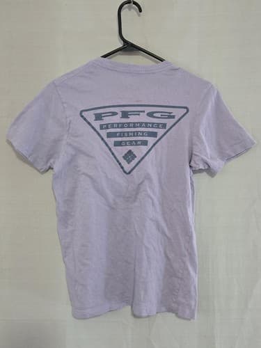 Columbia Sportswear Men's Blue Short Sleeve T-Shirt Size Small Logo Graphic VGC - Thumbnail 3