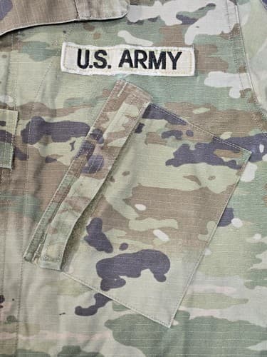 USGI Army OCP Scorpion W2 Uniform Coat Jacket 36R Regular 8415-01-623-3304 #T43t - Thumbnail 5