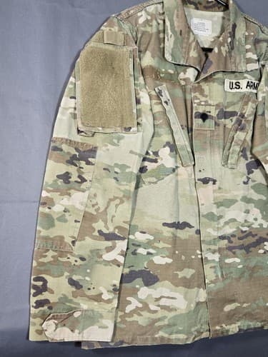 USGI Army OCP Scorpion W2 Uniform Coat Jacket 36R Regular 8415-01-623-3304 #T43t - Thumbnail 2