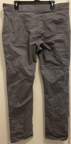 Member's Mark Men's Straight Fit Mason 5 Pocket Stretch Pants - Gray 38x32 - Thumbnail 2