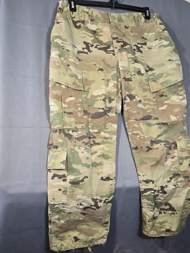Military Army OCP Scorpion W2 Uniform Trousers 35 Short 8415-01-623-3403 #T45t - Thumbnail 2