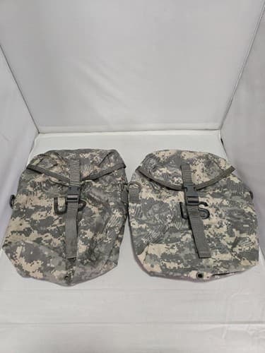 Lot of 2 USGI MOLLE II Sustainment Pouch ACU Digital Camo 8465-01-524-7226 #T32t - Thumbnail 2