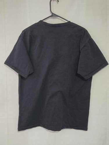 Hot Leathers Men's Black Short Sleeve T-Shirt Size Large Biker Graphic Tee VGC - Thumbnail 3
