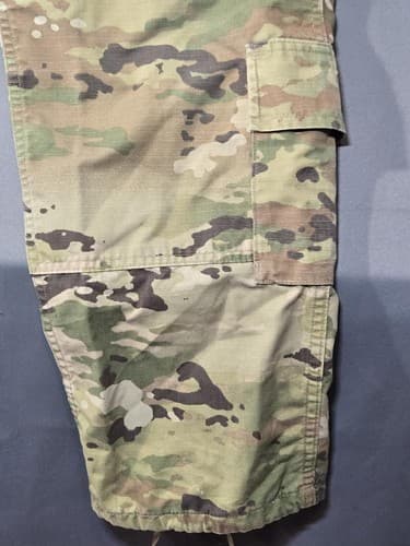 Military Army OCP Scorpion W2 Uniform Trousers 35 Short 8415-01-623-3403 #T45t - Thumbnail 7