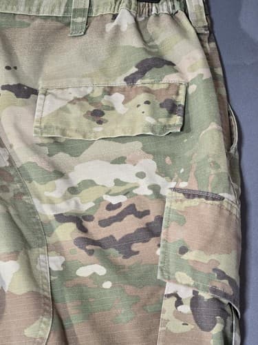 Military Army OCP Scorpion W2 Uniform Trousers 35 Short 8415-01-623-3403 #T45t - Thumbnail 11