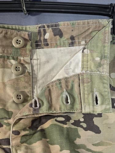 Military Army OCP Scorpion W2 Uniform Trousers 35 Short 8415-01-623-3403 #T45t - Thumbnail 8