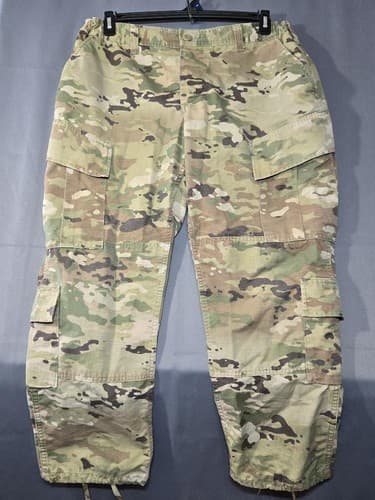 Military Army OCP Scorpion W2 Uniform Trousers 35 Short 8415-01-623-3403 #T45t