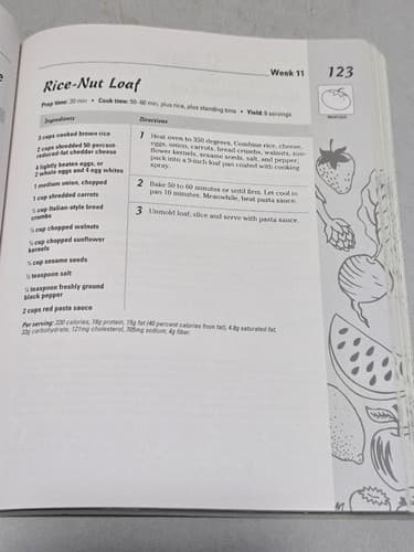 7-Day Menu Planner For Dummies Paperback Healthy Eating Meal Planning Guide B26d - Thumbnail 5