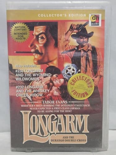 Lot of 5 Longarm Western Audiobooks Tabor Evans Jove Audio Cassette Tapes #S82s - Thumbnail 10