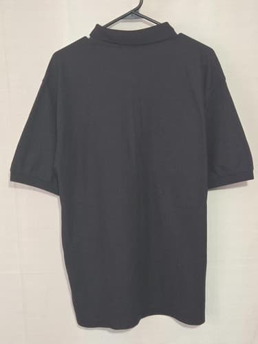 Port Authority Men's Black Short Sleeve T-Shirt Size Large Soft Essential Tee - Thumbnail 3