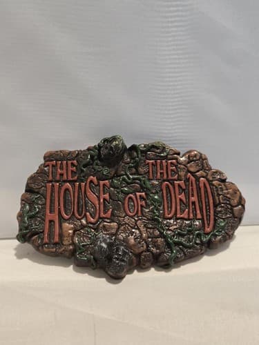 Lot of 2 - The House of the Dead Plaque and Fish Mutant Figure #K92k - Thumbnail 2