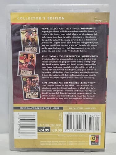Lot of 5 Longarm Western Audiobooks Tabor Evans Jove Audio Cassette Tapes #S82s - Thumbnail 11
