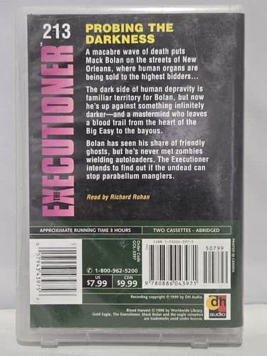 Lot of 6 The Executioner Audiobooks Don Pendleton Mack Bolan Cassette #S81s - Thumbnail 5