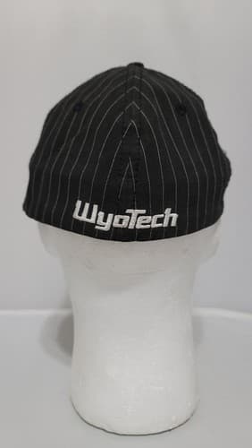 Wyotech - Hat Cap Black Strap Back Mens Adjustable Eagle Logo #6p - Thumbnail 3