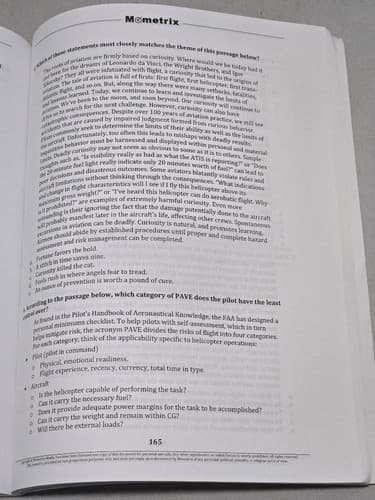 SIFT Study Guide 4th Edition Selection Instrument for Flight Training Mometrix - Thumbnail 7