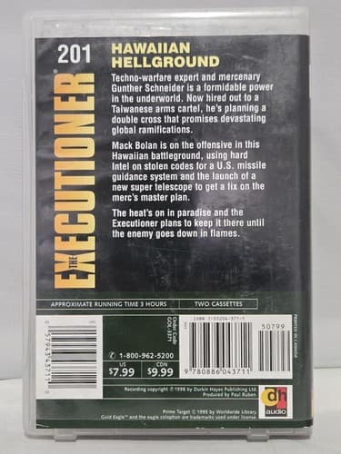 Lot of 6 The Executioner Audiobooks Don Pendleton Mack Bolan Cassette #S81s - Thumbnail 7