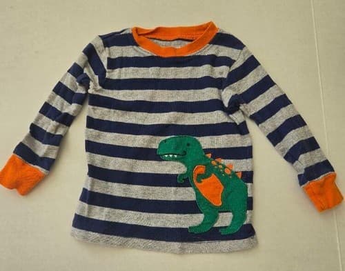 Boy's 18 Months Clothing Lot: 3 Piece Outfit | Long Sleeve Shirts & Pants Set - Thumbnail 2