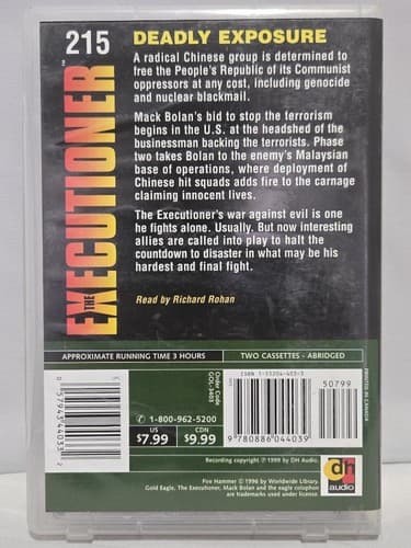 Lot of 6 The Executioner Audiobooks Don Pendleton Mack Bolan Cassette #S81s - Thumbnail 11