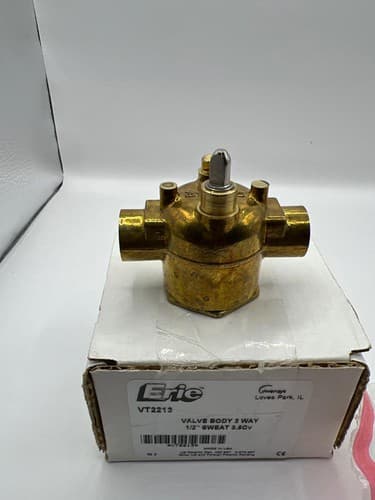 Valve Body, 2 Way, 1/2", Sweat, VT2213 (40LX08) - Thumbnail 2